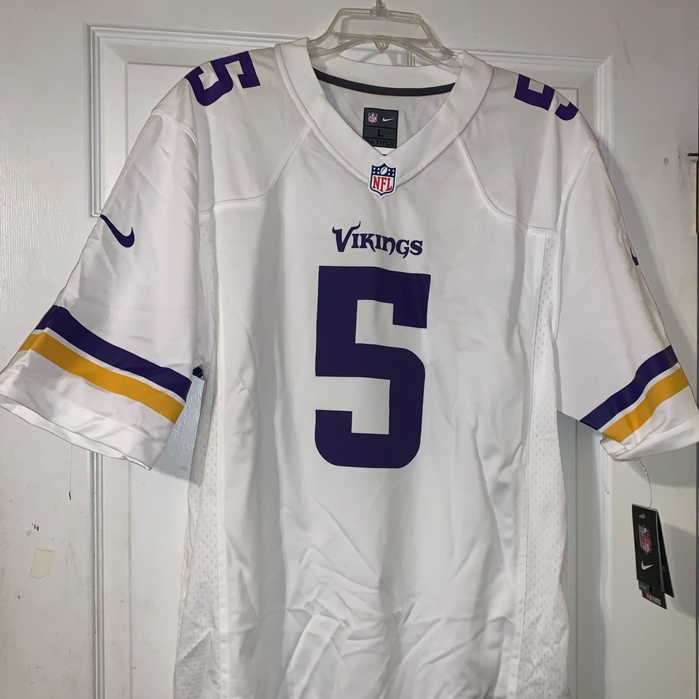 🏈🏟️ Minnesota Vikings #5 BRIDGEWATER NFL Football Jersey 🏟️🏈